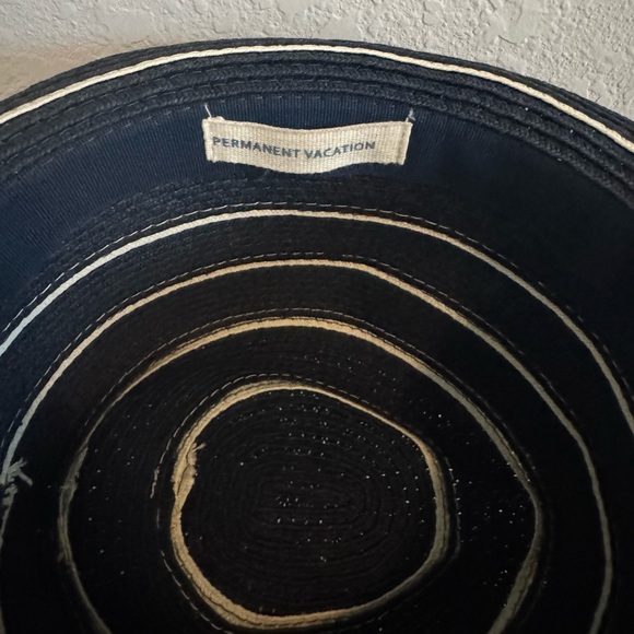 John Callanan Permanent Vacation Navy Blue Nautical Fedora One Size - Picture 9 of 9